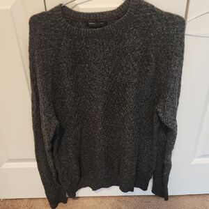 Banana Republic Men's Dark Charcoal Crewneck Sweater